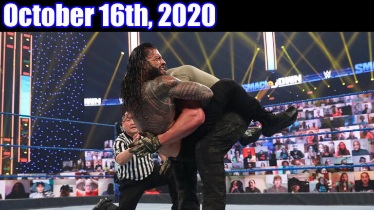 WWE SMACKDOWN Highlights – 10/16/20