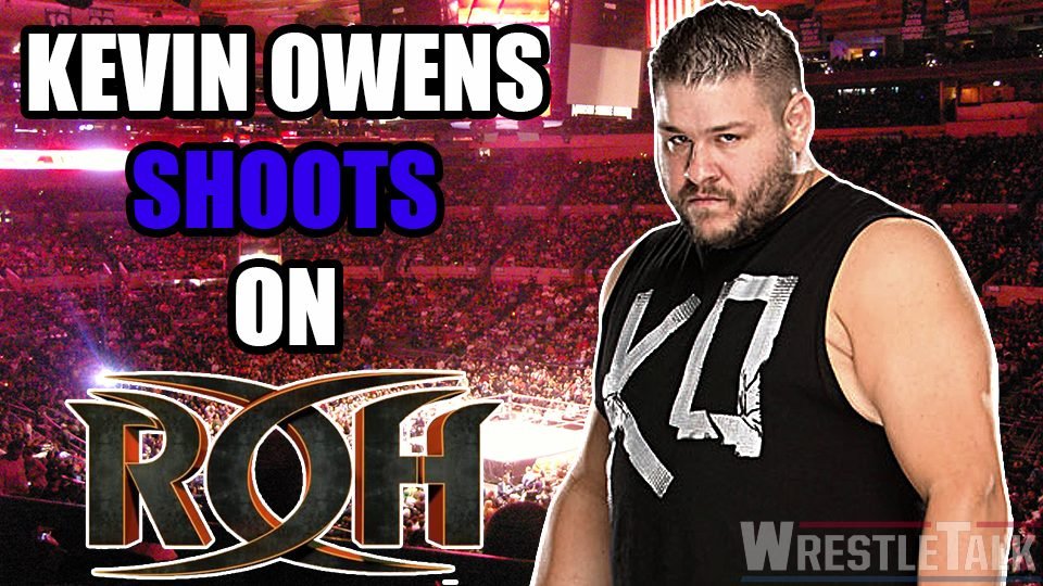 Kevin Owens SHOOTS on Ring of Honor Selling Out Madison Square Garden