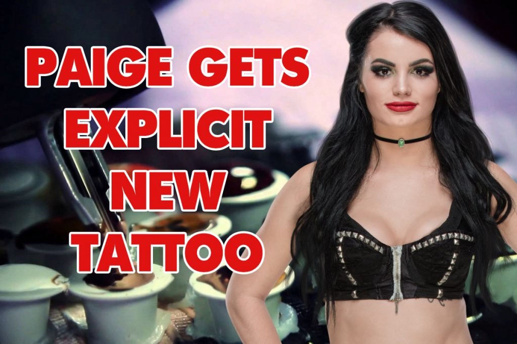 Paige Gets Explicit New Tattoo
