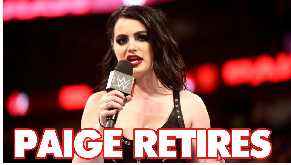 Paige Officially RETIRES From WWE