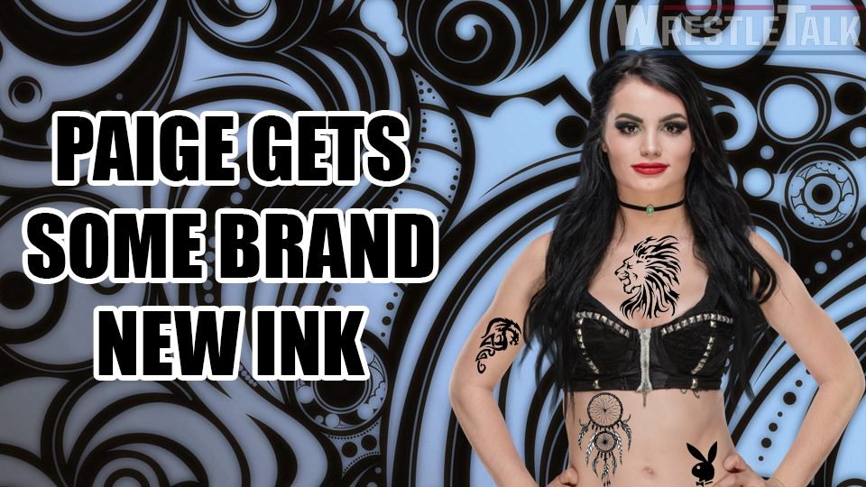 Paige Shows Off New Tattoo On Total Divas