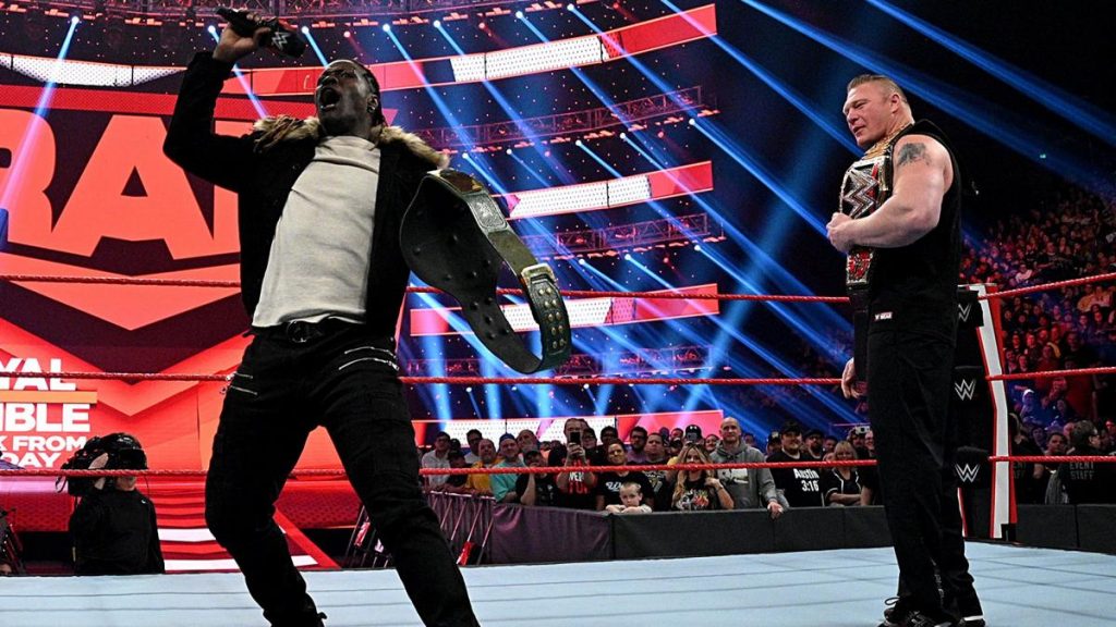 R-Truth Was Part Of A Bet To Make Brock Lesnar Laugh