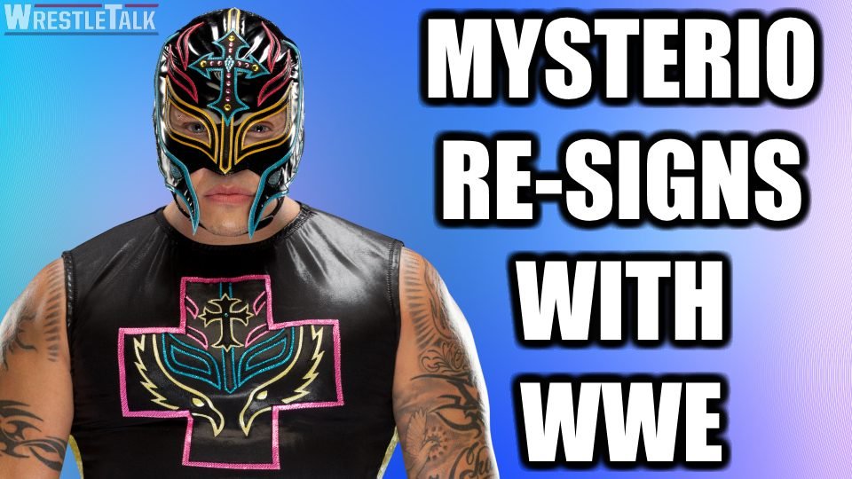 Rey Mysterio Re-Signs With WWE