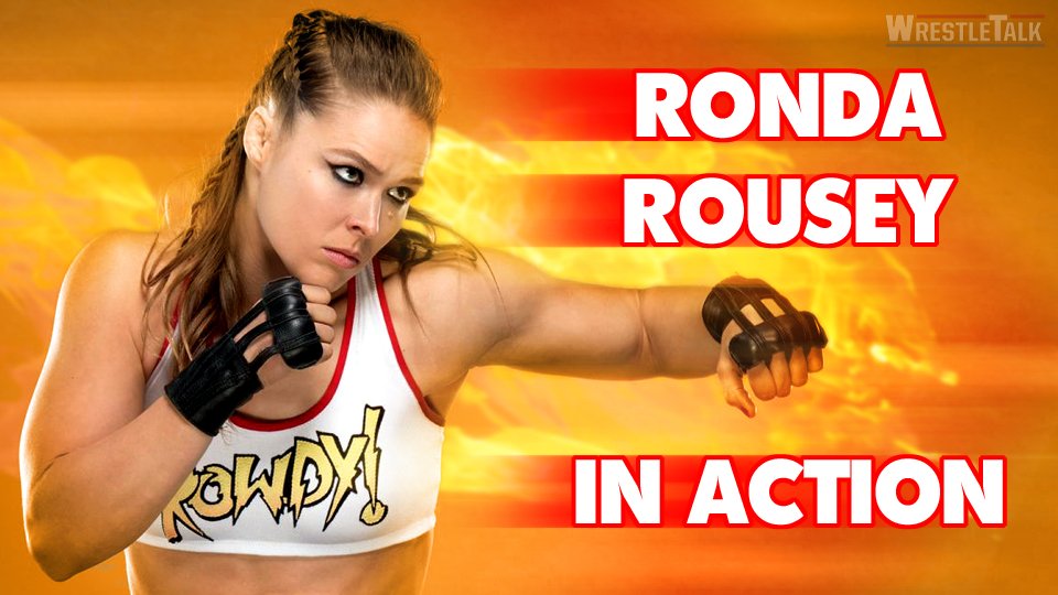 Ronda Rousey Makes Live Event Debut