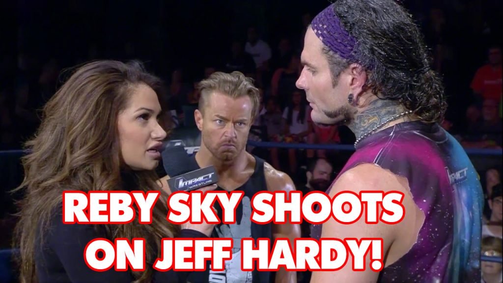 Reby Sky SHOOTS On Jeff Hardy Ultimate Deletion Cameo