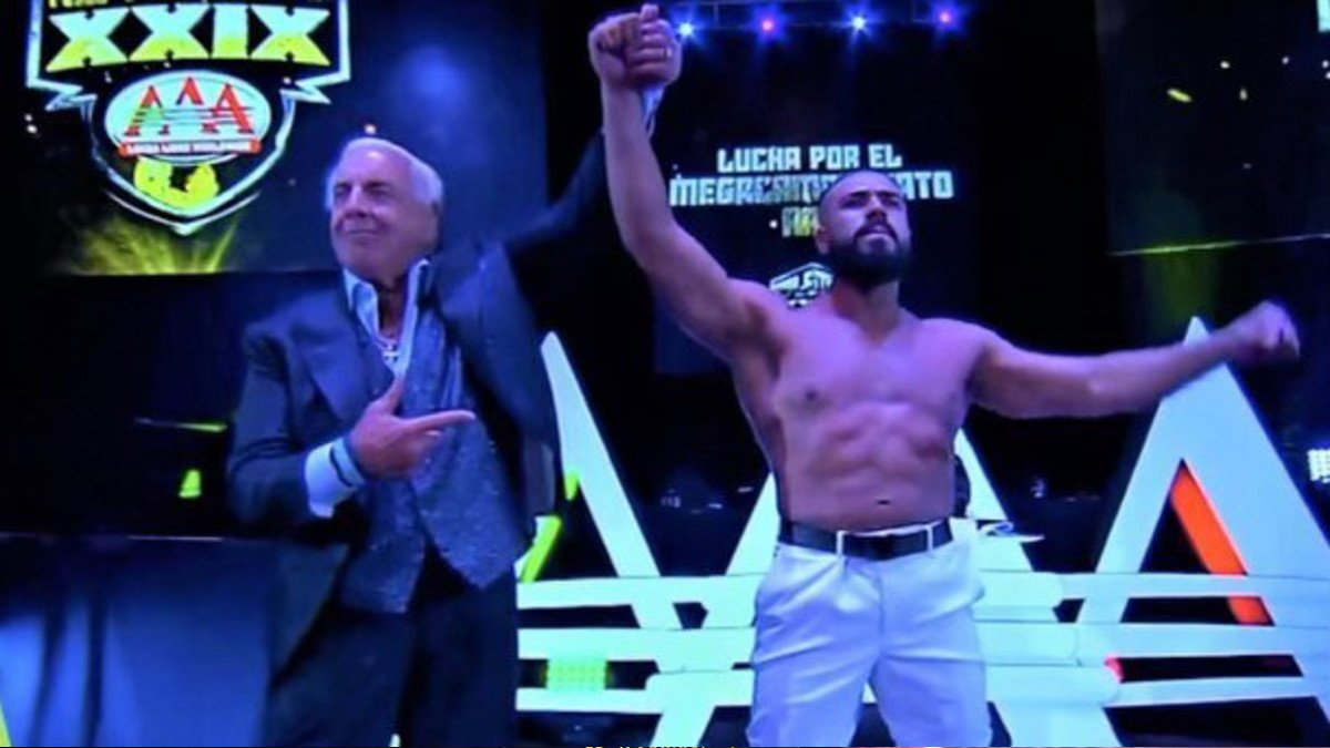 Ric Flair Comments On Andrade El Idolo AEW Status