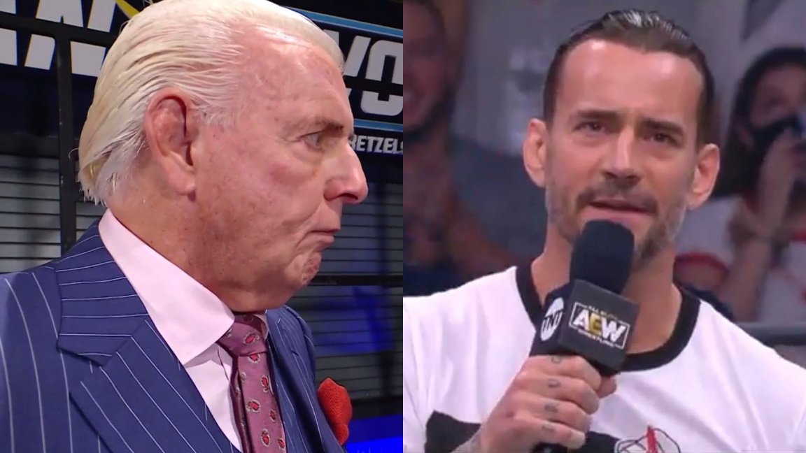 Ric Flair Sends Message To CM Punk During AEW Dynamite