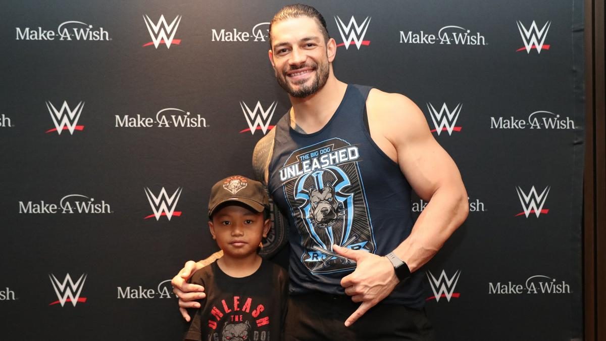 Roman Reigns Honored As Recipient Of Make-A-Wish Chris Greicius Celebrity Award