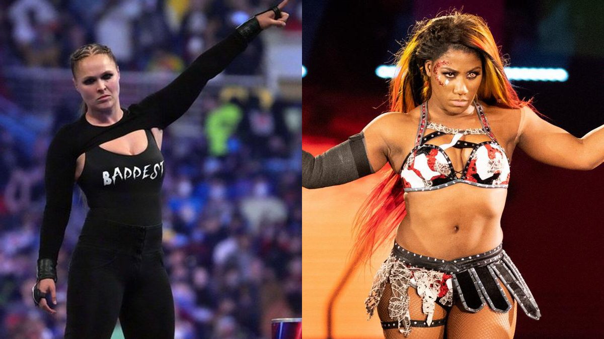 Ronda Rousey Thanks Ember Moon For Royal Rumble Training