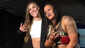 Watch Ronda Rousey & Shayna Baszler Train Together Ahead Of WrestleMania 38