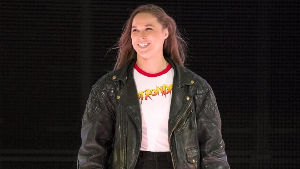 Ronda Rousey Training With Second Generation Wrestler