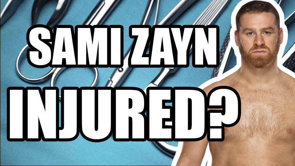 Sami Zayn Injured?