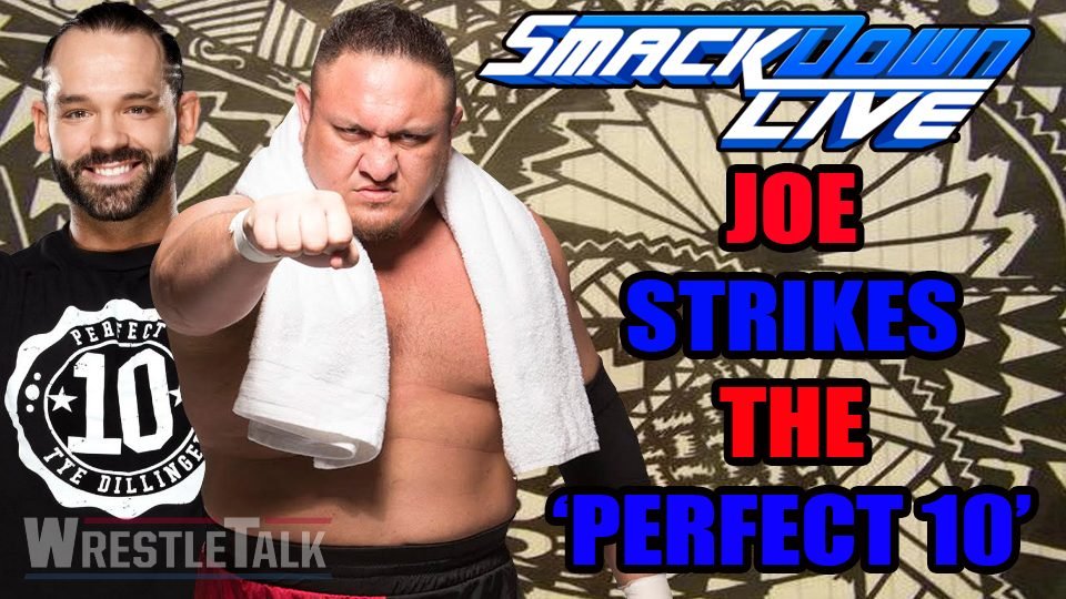 WWE’s Samoa Joe’s Smackdown Live Ambush!