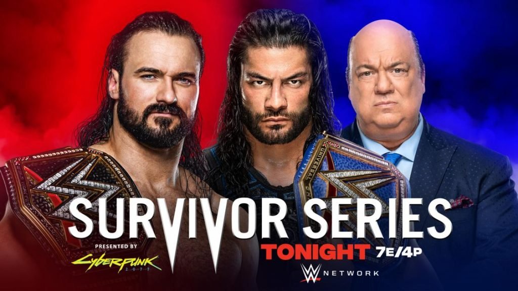 LIVE RESULTS – WWE Survivor Series 2020