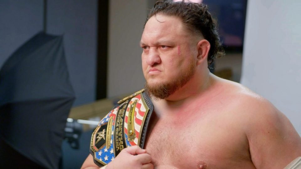 Rey Mysterio Relinquishes WWE United States Championship To Samoa Joe On Raw