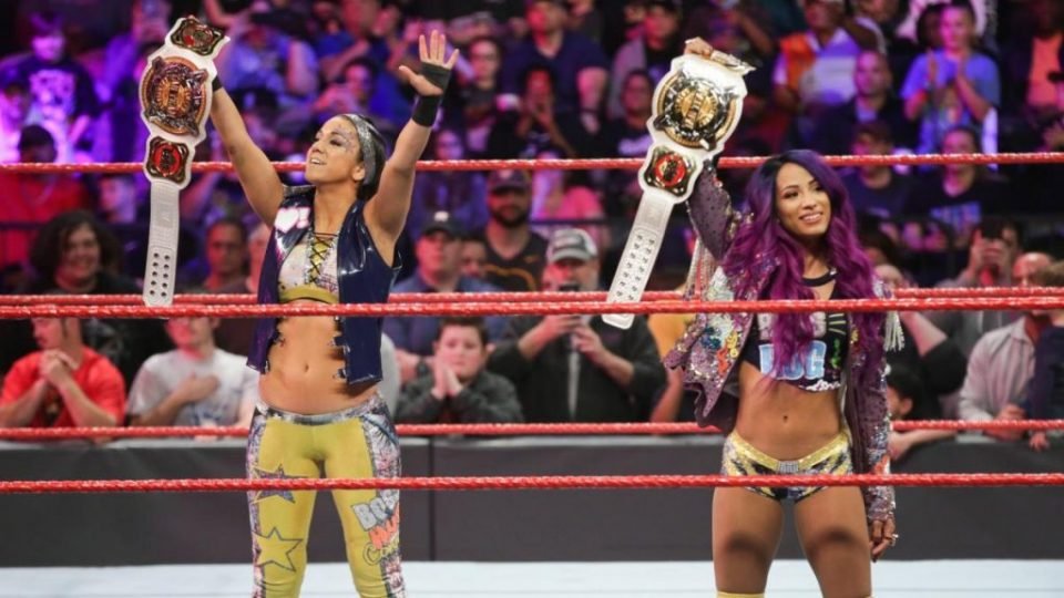 Sasha Banks & Bayley To Possibly Recapture WWE Women’s Tag Team Titles?