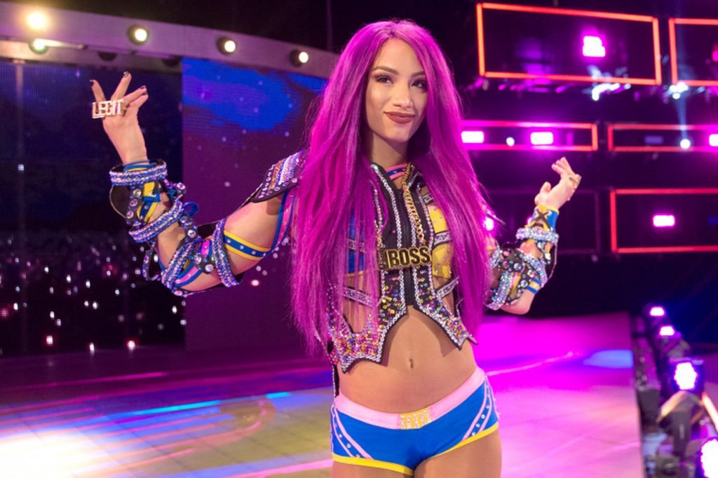 Sasha Banks Makes Her Return On Raw