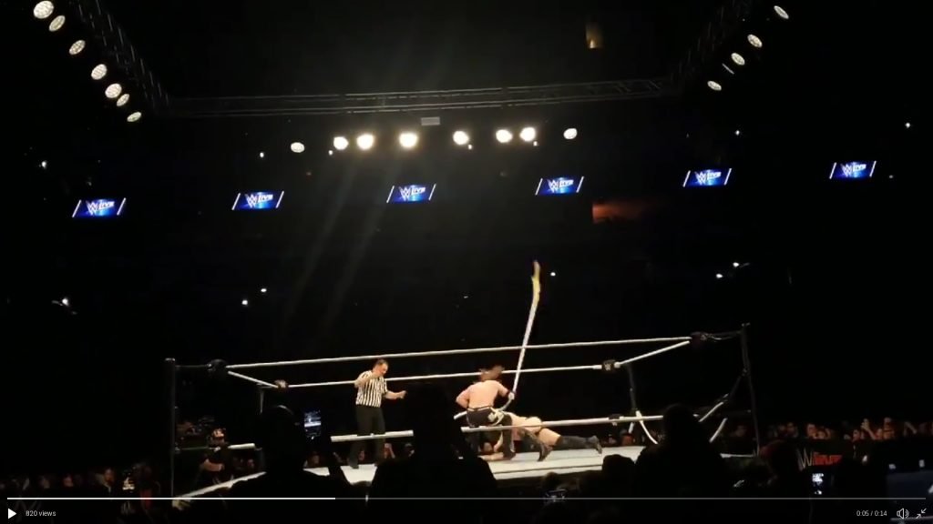 Watch As Middle Rope Breaks During Bryan vs. Styles Match