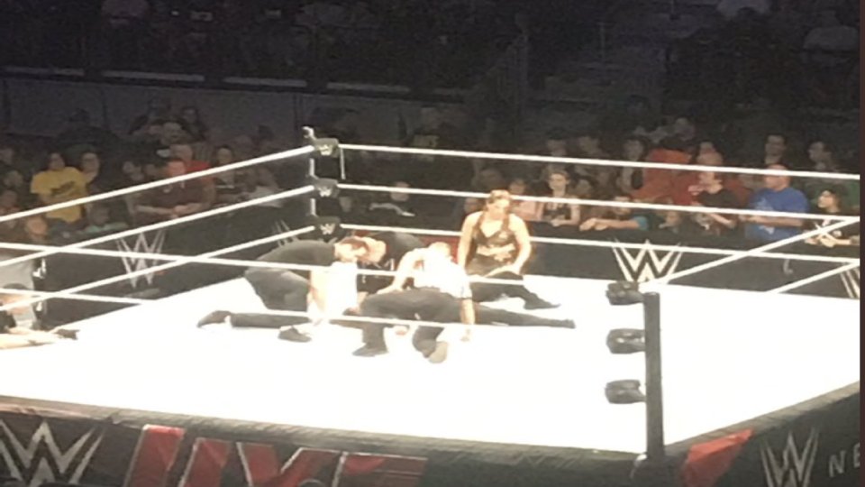 Raw Superstar Knocked Out During WWE Live Event