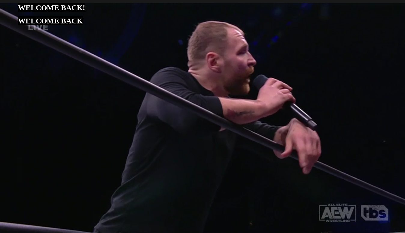 Jon Moxley Returns, Says: ‘I’m Thirsty’