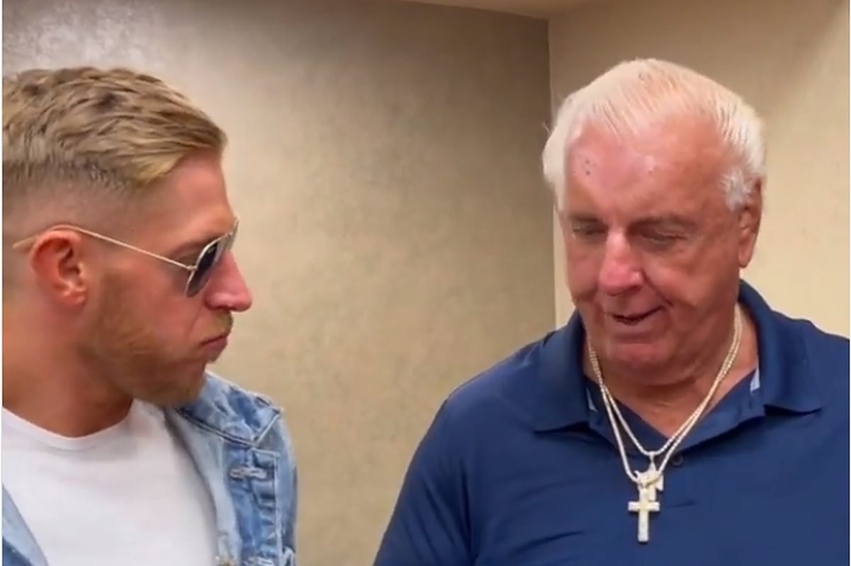 Watch Orange Cassidy Give Ric Flair A Pair Of Sunglasses (VIDEO)