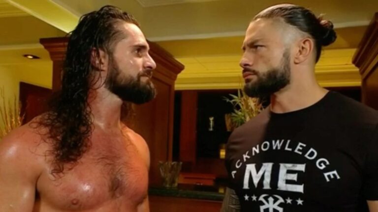 Seth Rollins Roman Reigns WWE