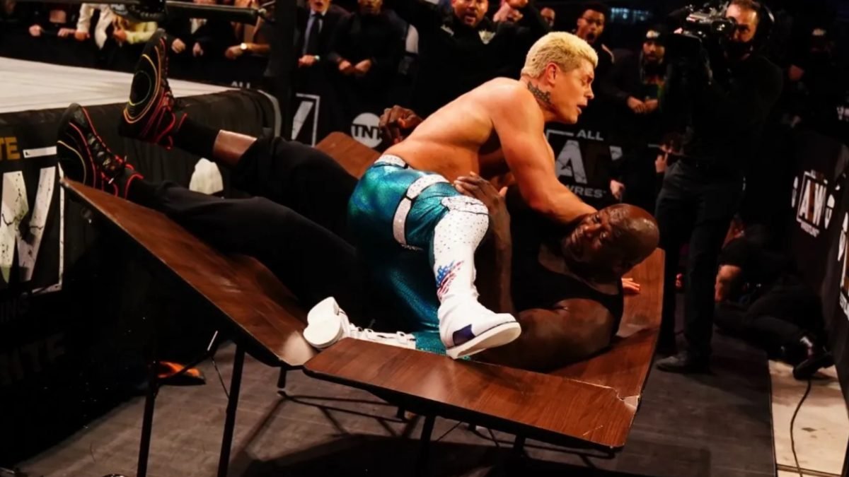 QT Marshall ‘Fibbed’ To Shaquille O’Neal Before AEW Table Spot