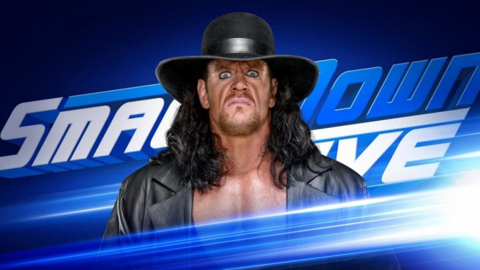 WWE Announce The Undertaker For Smackdown Live Next Month