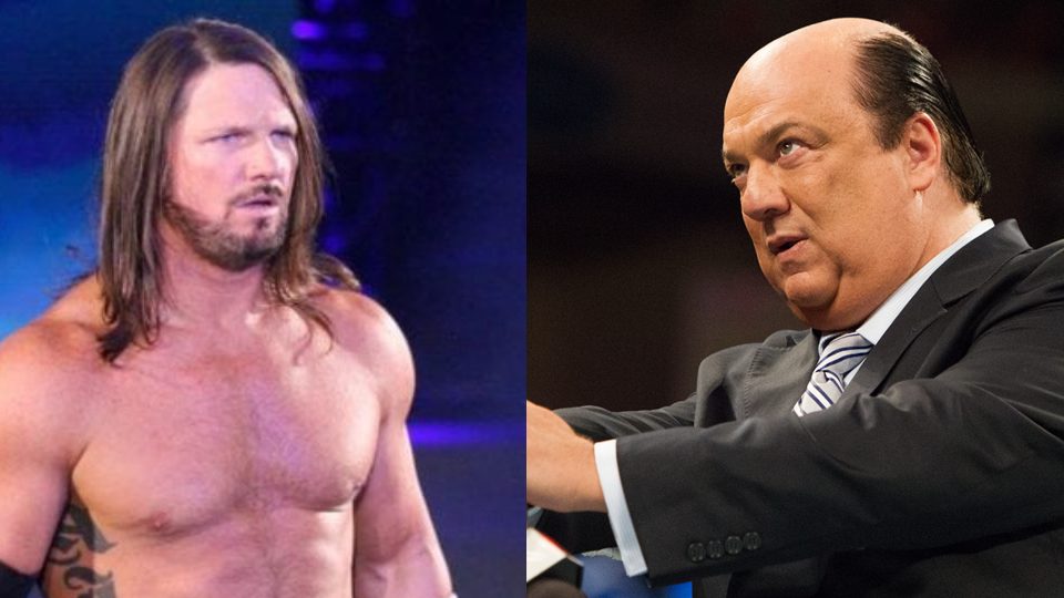 AJ Styles & Paul Heyman Have Tense Confrontation After SmackDown