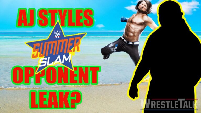 AJ Styles SummerSlam Opponent Leaked?