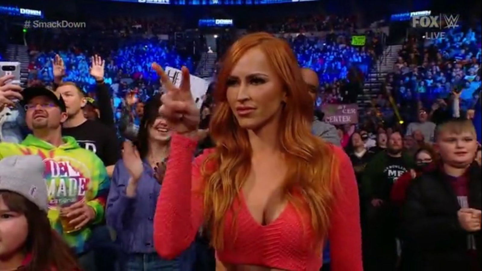 Summer Rae Makes Appearance On SmackDown