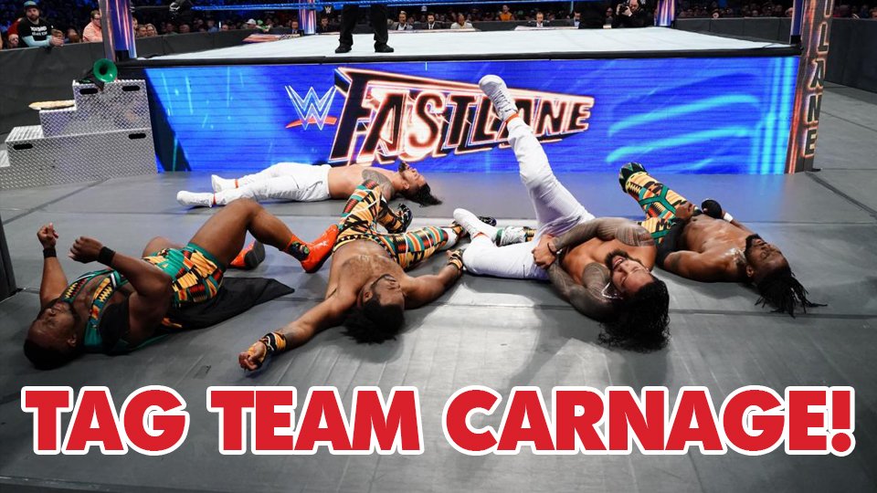 Tag Team Carnage At WWE Fastlane