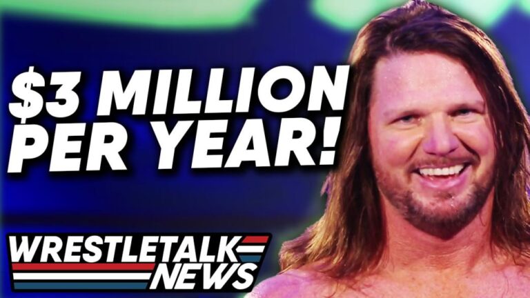 MAJOR AJ Styles Contract! WWE WrestleMania Main Event OFF?! | WrestleTalk