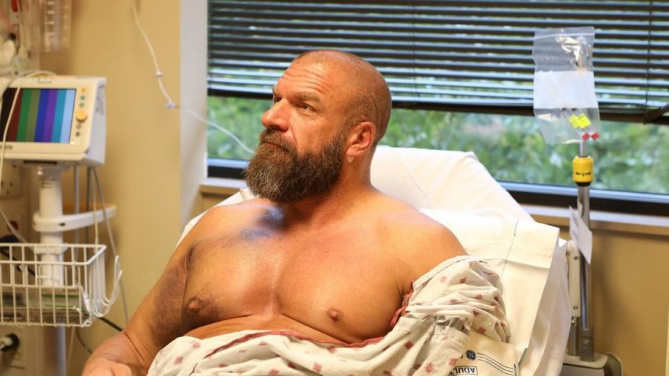 WWE Posts Graphic Photos Of Triple H’s Surgery