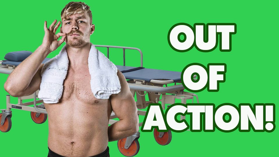 Tyler Bate INJURED!