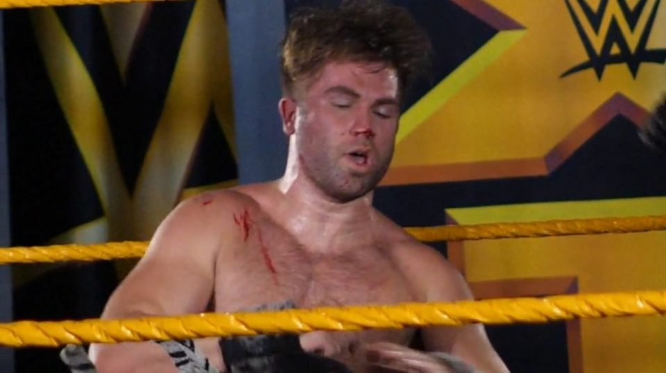 Tyler Breeze Busted Open By Brutal Super Kick At NXT Show (VIDEO)