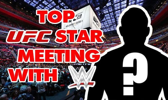 Top UFC Star Meeting With WWE