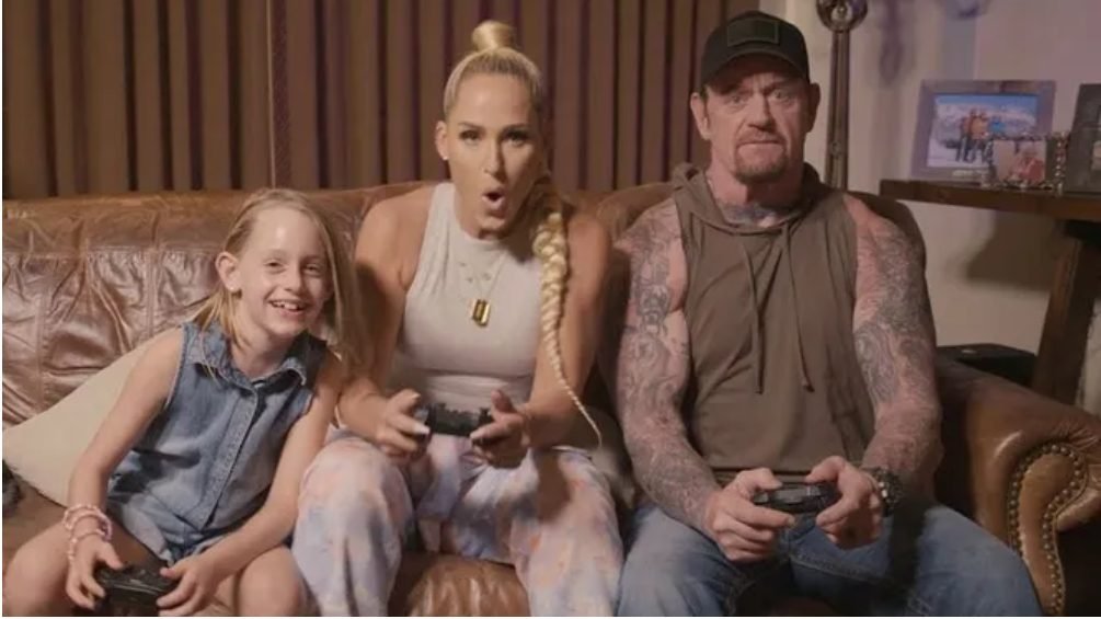 VIDEO: The Undertaker Scares Away Shark To Protect Wife Michelle McCool
