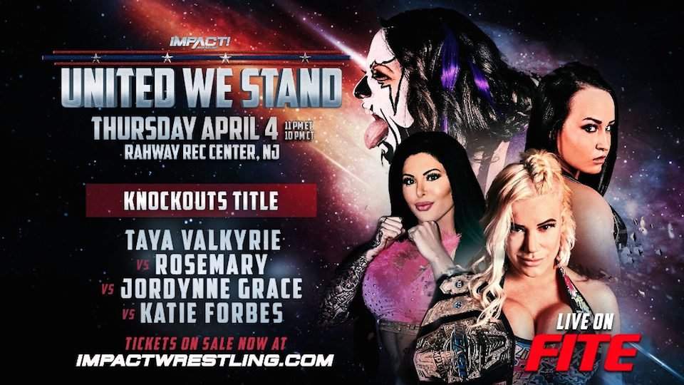 Four-Way Title Match Announced For IMPACT! United We Stand
