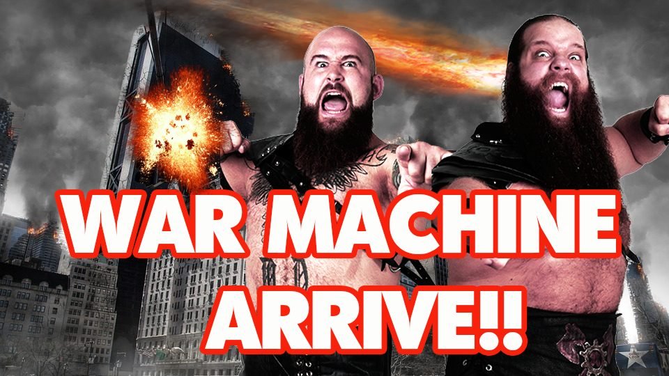War Machine Arrive in NXT!