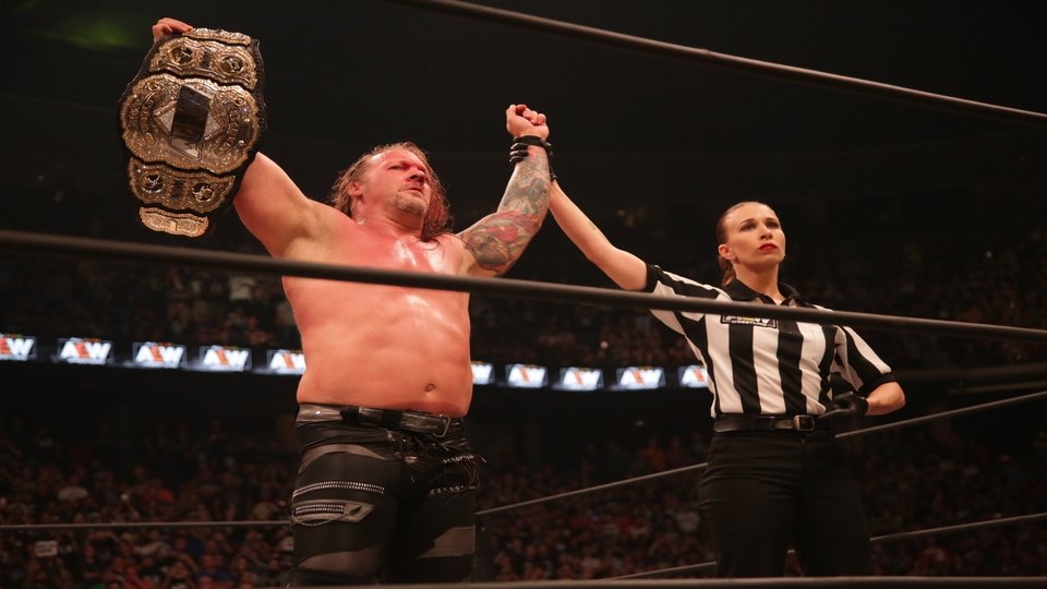 AEW Referee Makes History In All Out Main Event