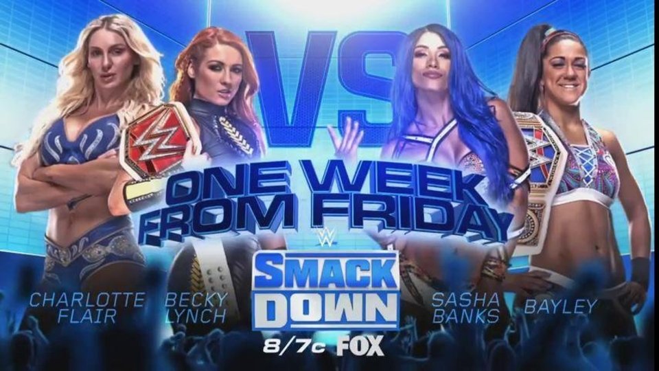 The Four Horsewomen Will Battle On WWE FOX Smackdown Debut