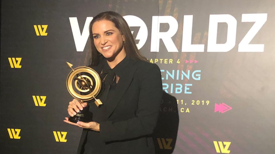 Stephanie McMahon Wins Titan Award At Worldz Conference