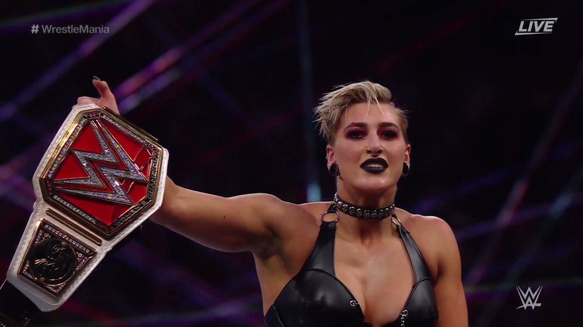 Rhea Ripley Wins Raw Women’s Championship At WrestleMania 37