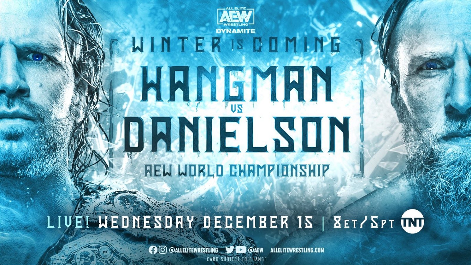 AEW Hilariously Modifies Winter Is Coming Graphic