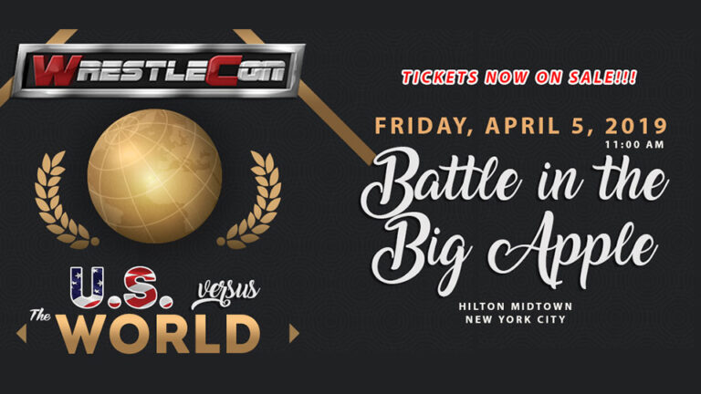 WrestleCon US vs The World Live Results