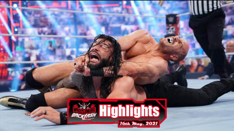 WWE WrestleMania Backlash 2021 Highlights