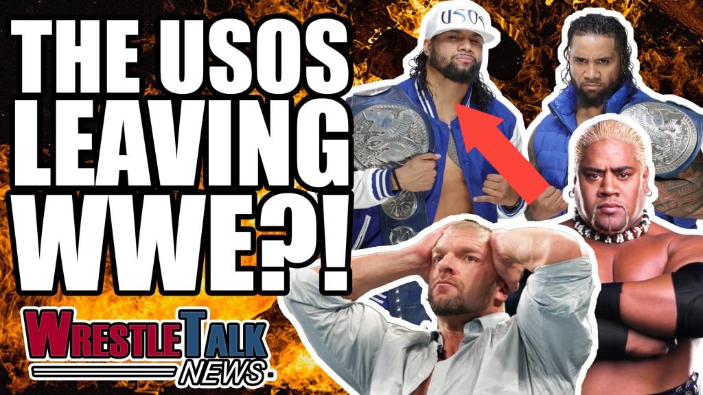 Are The Usos LEAVING WWE?! AEW Announce New Match!