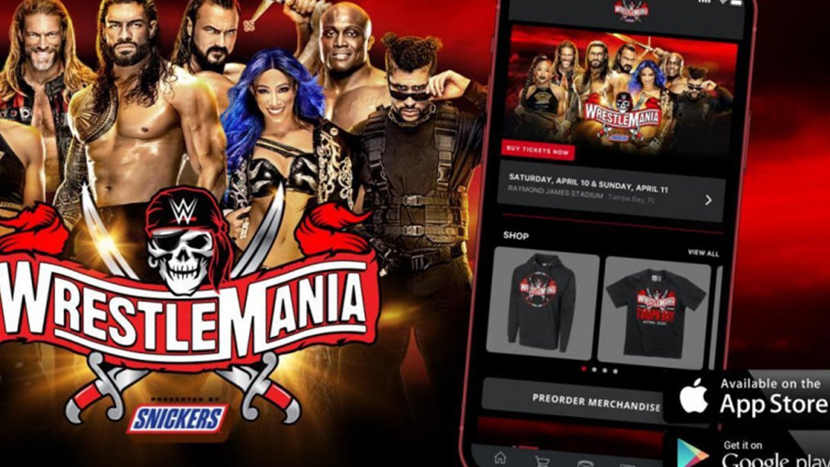 WWE Launches Official WrestleMania Mobile App