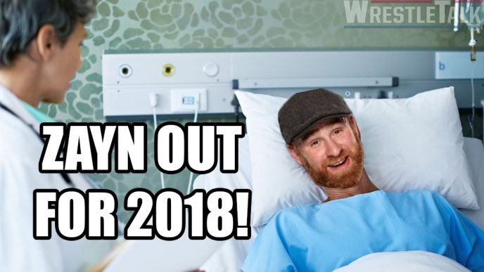 Sami Zayn Out For 2018